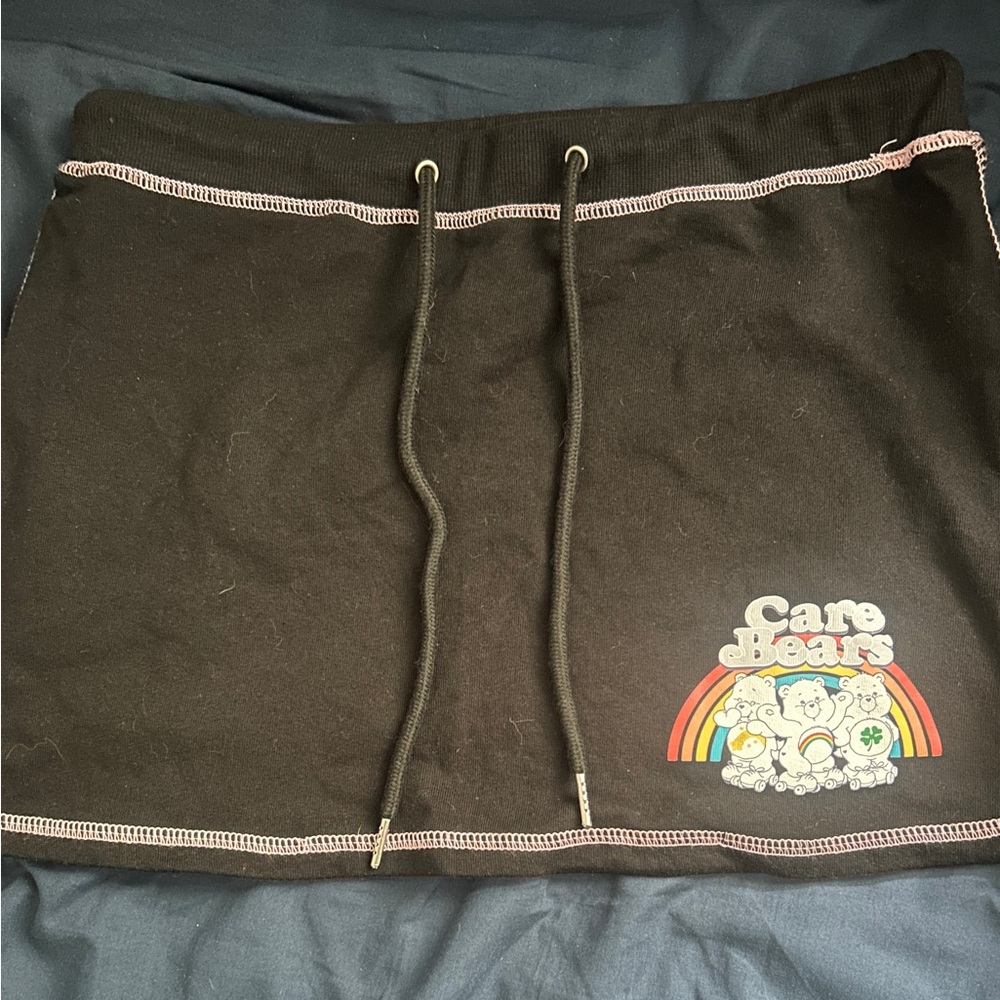 Care Bears Black Skirt with Colorful Bear Design